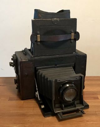 Antique Eastman Kodak 3.  A.  Graflex Autographic Folding Camera