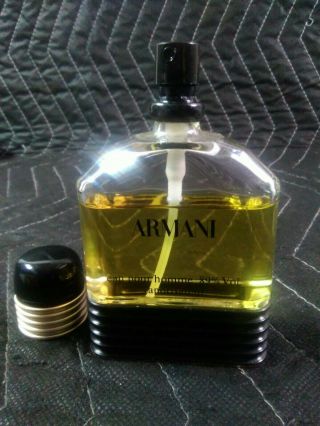 Rare Vintage Armani By Giorgio Armani Men Cologne 1.  7 Oz Eau Pour Homme