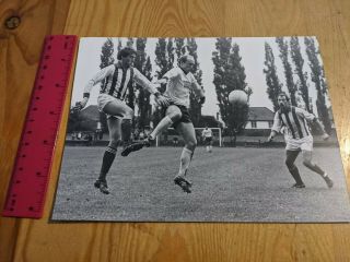 Vintage Press Photo Corby Town Fc Football Elwyn Roberts