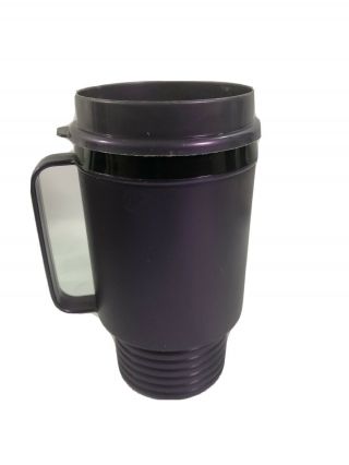 Vintage Aladdin 12 Oz Travel Coffee Beverage Mug Purple