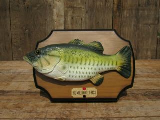 Vtg.  1999 Gemmy Big Mouth Billy Bass Singing Take Me To The River,  Don’t Worry