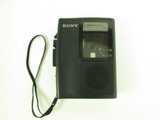Sony Tcm - S63 Portable Handheld Cassette Voice Tape Recorder Walkman Vintage - 1993