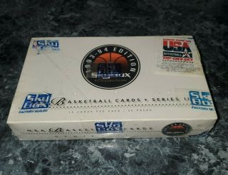 1993 - 94 Skybox Premium Edition Series 2 Basketball 36 Pack Hobby Wax Box Packs