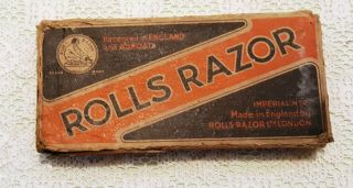 Vintage Rolls Razor Imperial No.  2 Stone Strop Blade Handle England