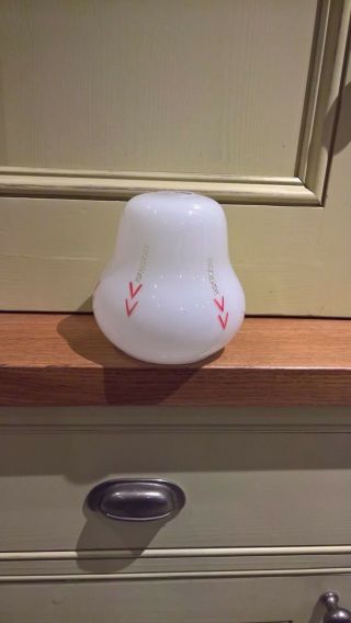 Unusual Shape Vintage Milk Glass Ceiling Pendant Lamp / Light Shade 60 