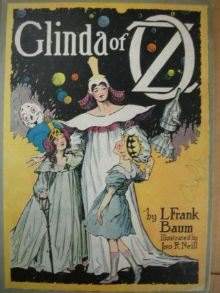 Vintage 1920 Book,  " Glinda Of Oz ",  By L.  Frank Baum