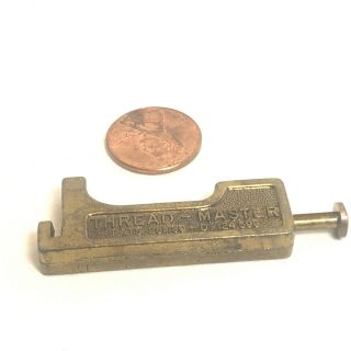 Vintage Thread - Master Automatic Needle Threader In Made In Usa
