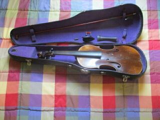4/4 Antique Joseph Guarnerius Violin - Fecit Ihs Cremonae Anno 1736