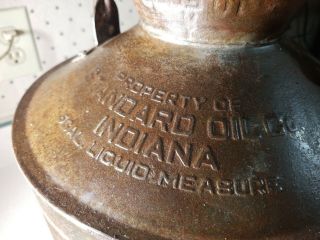 Antique 5 Gallon Standard Oil Co Can Indiana Gas Service Station