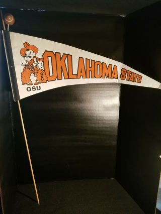 Vintage Oklahoma State University Football Pennant