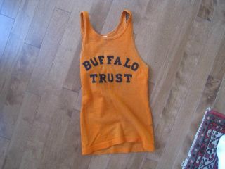 Antique 1910 - 20 Buffalo Trust Basketball Jersey Rose Athletic Goods Buffalo Ny