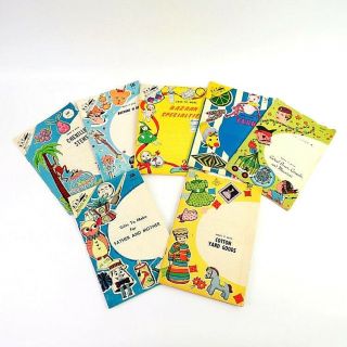 Vintage 1960s Craft Magazines 5x Kap Kraft Books And 2x Ideas Unlimited 1964 - 74