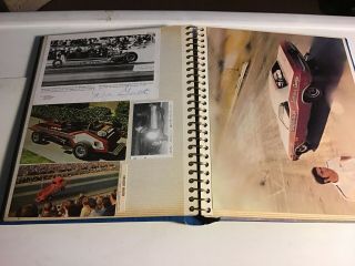 Vintage Photo Album With 65 Photos 1970s Pocono Indy Don Garlits Signed And More