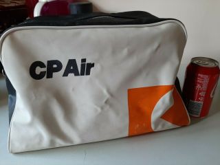 Vintage Cp Air Canadian Airlines Cabin Bag From The 1970s