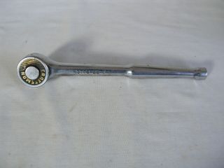 Vintage Sears Craftsman 1/2 " - Drive Thumbwheel Ratchet 43773 Ee7 Wrench