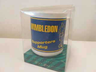 Wimbledon Football Club Supporters Mug Cup Old Stock Vintage Boxed