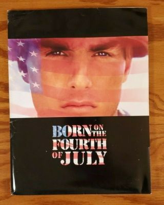 Born On The Fourth Of July Vintage Movie Press Kit 1989 Tom Cruise