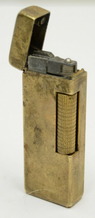 Vintage Dunhill Rollagas 1956 - 1960 Brass Lighter Butane