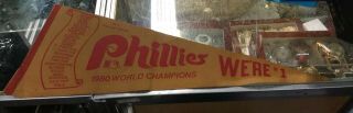 Vintage Philadelphia Phillies 1980 World Champions We 