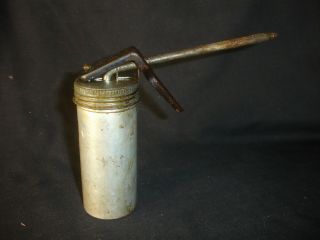 Old Vtg Collectible Sewing Machine Oil Can Oiler Gas Station