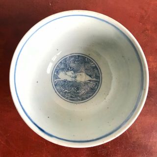 Chinese Antique Porcelain Blue White 
