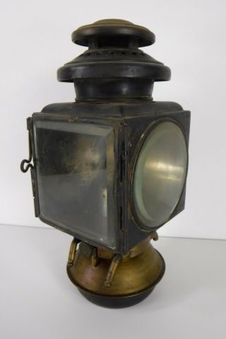 Antique Edmunds Jones E & J Auto Kersene Lamp Light 1908 Detroit Michigan