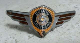 Enamel Dodge Brothers Winged Radiator Grille Emblem /badge 1930 - 40 