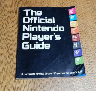 The Official Nintendo Players Guide - Vintage 1987 Nintendo