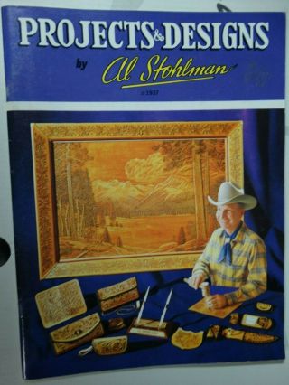Vintage 1972 Projects & Designs By Al Stohlman Book Stock Number 1937