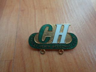 Vintage Cradley Heath Heathens Speedway Supporters Club Reeves Enamel Pin Badge