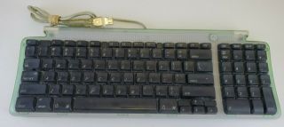 Vintage Apple M2452 Imac/g3 Green Usb Keyboard - &
