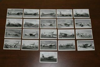 21x 616 - Size B&w Prints Of Philippine Af Aircraft In 1957 - T - 6 P - 51 F - 86 Sa - 16