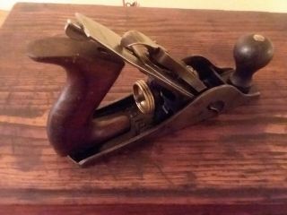 Antique Stanley No 10 1/2 Smooth Rabbet Plane Sweetheart 3
