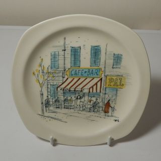 Vintage / Retro Riviera Midwinter Side Plate - 6.  2 Inches