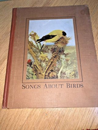 5 Vintage BIRD Books - FIELD GUIDE / BIRD WATCHING / BIRD SONGS 2