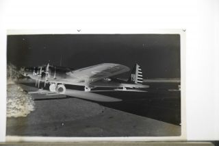Vintage Aircraft Negative - Boeing Model 299b (yb - 17)