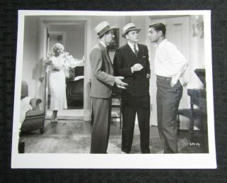 Vintage Clark Gable & Jean Harlow 8x10 " Movie Still Photo Vg,  4.  5
