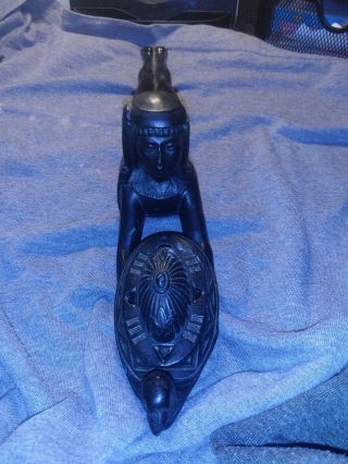 1920s Art Deco Egyptian Revival Incense Burner With Lid