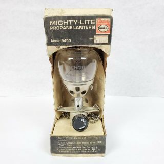 Vtg Century Primus 5400 Mighty Lite Propane Lantern,  Camping Compact Survival
