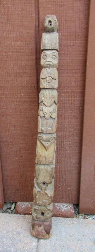 Antique Totem Pole