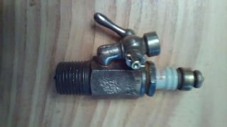 Vintage Antique Champion Spark Plug Primer Priming Cup