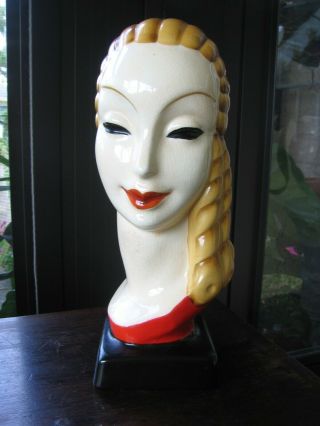 Goldscheider Style Ladies Bust Made In Japan Vintage