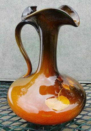 Antique Rookwood Standard Glaze Art Pottery Ewer By Elizabeth Wheldon Brain