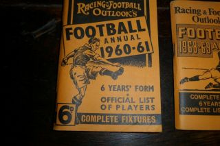 Vintage Football Annuals