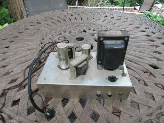 Vintage Home Brew Power Supply For Ham Radio Equipment