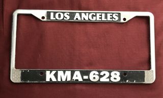 Los Angeles County Sheriff Kma - 628 Vintage California Lasd License Plate Frame