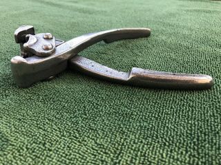 Vintage G.  W Mount 3 - 222 Upholstery Clip Pliers Tool 3 Prong 2