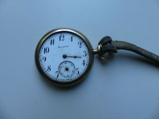 Vintage Illinios Pocket Watch 11j,  401,  Model 4,  12s,  Gf Case 15 Year