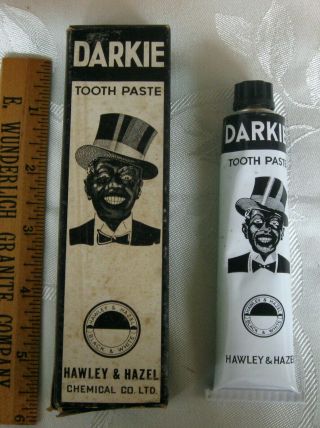 Vintage Darkie Tooth Paste Hawley & Hazel Box