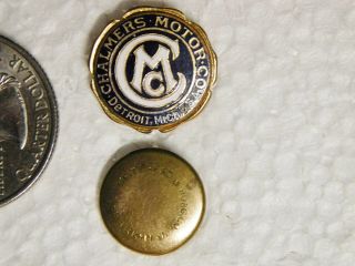 Early Chalmers Motor Co - Detroit Mich U.  S.  A.  - Lapel Pin